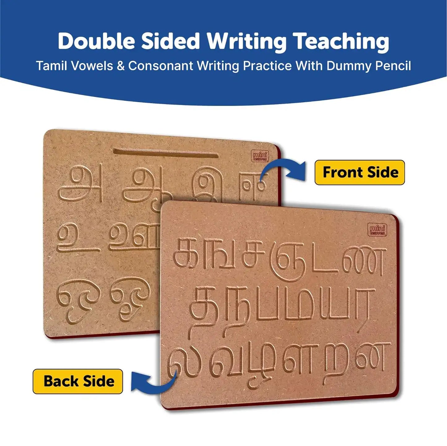 Tamil Alphabets Tracing Board 3+ Years
