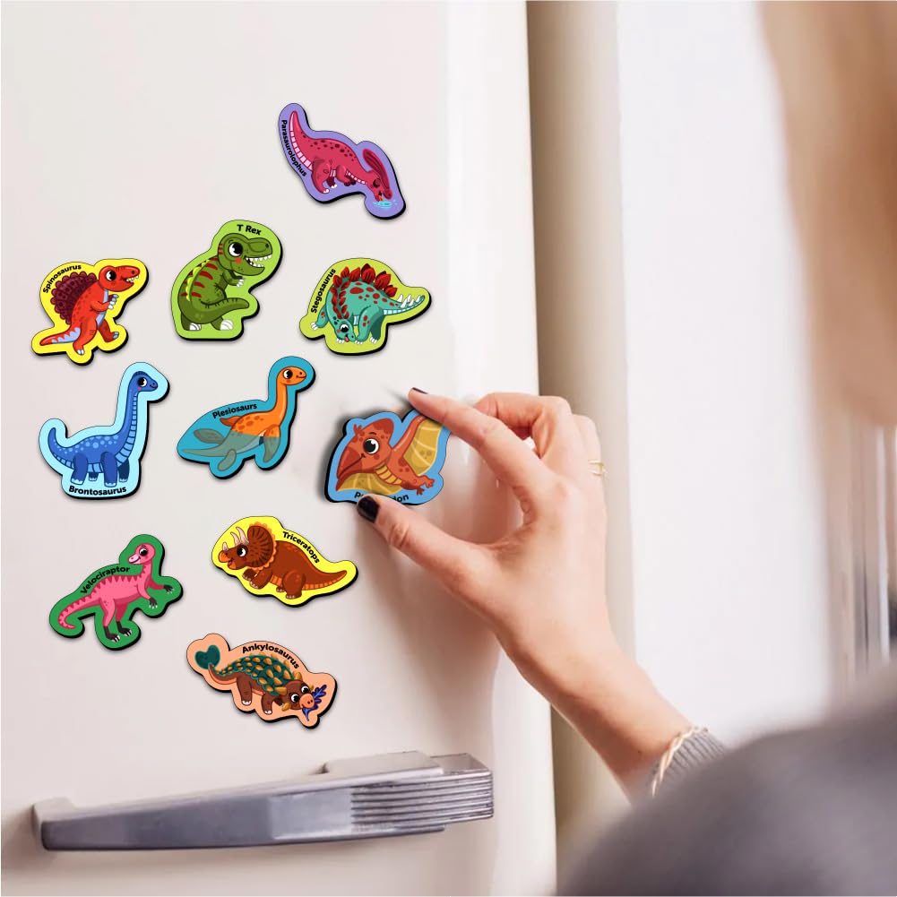 Dinosaur Fridge Magnet for 3+ Years Preschool Toys