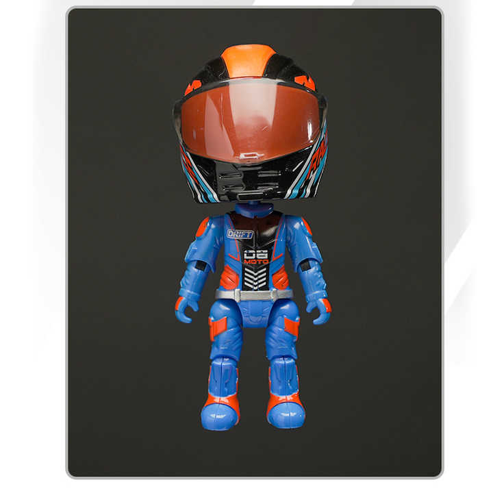 MotoGP Helmet Metal Mini Figure