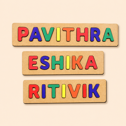 Personalised Name Puzzle 3+Years
