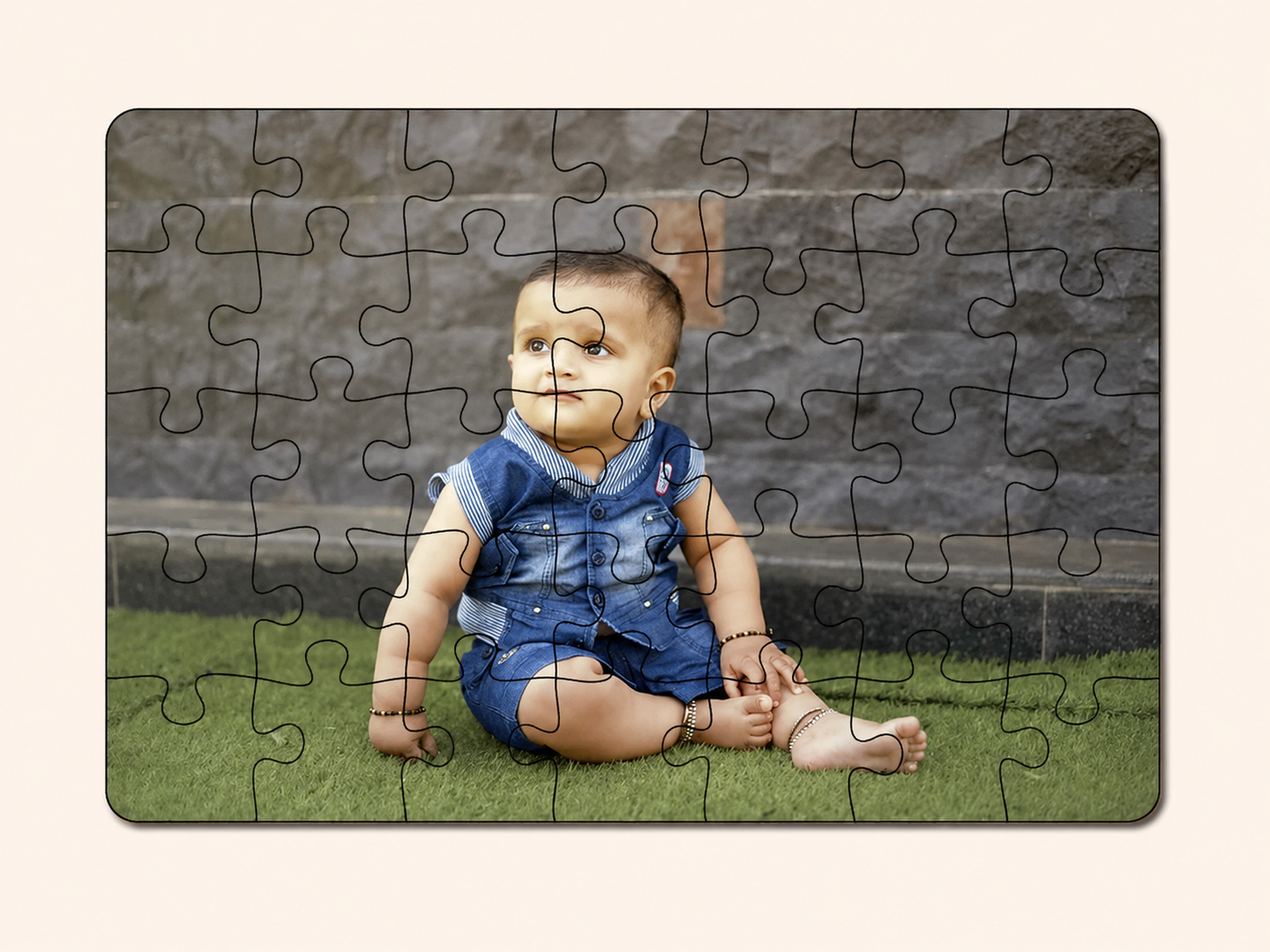 Personalised Wooden Photo Jigsaw Puzzle
