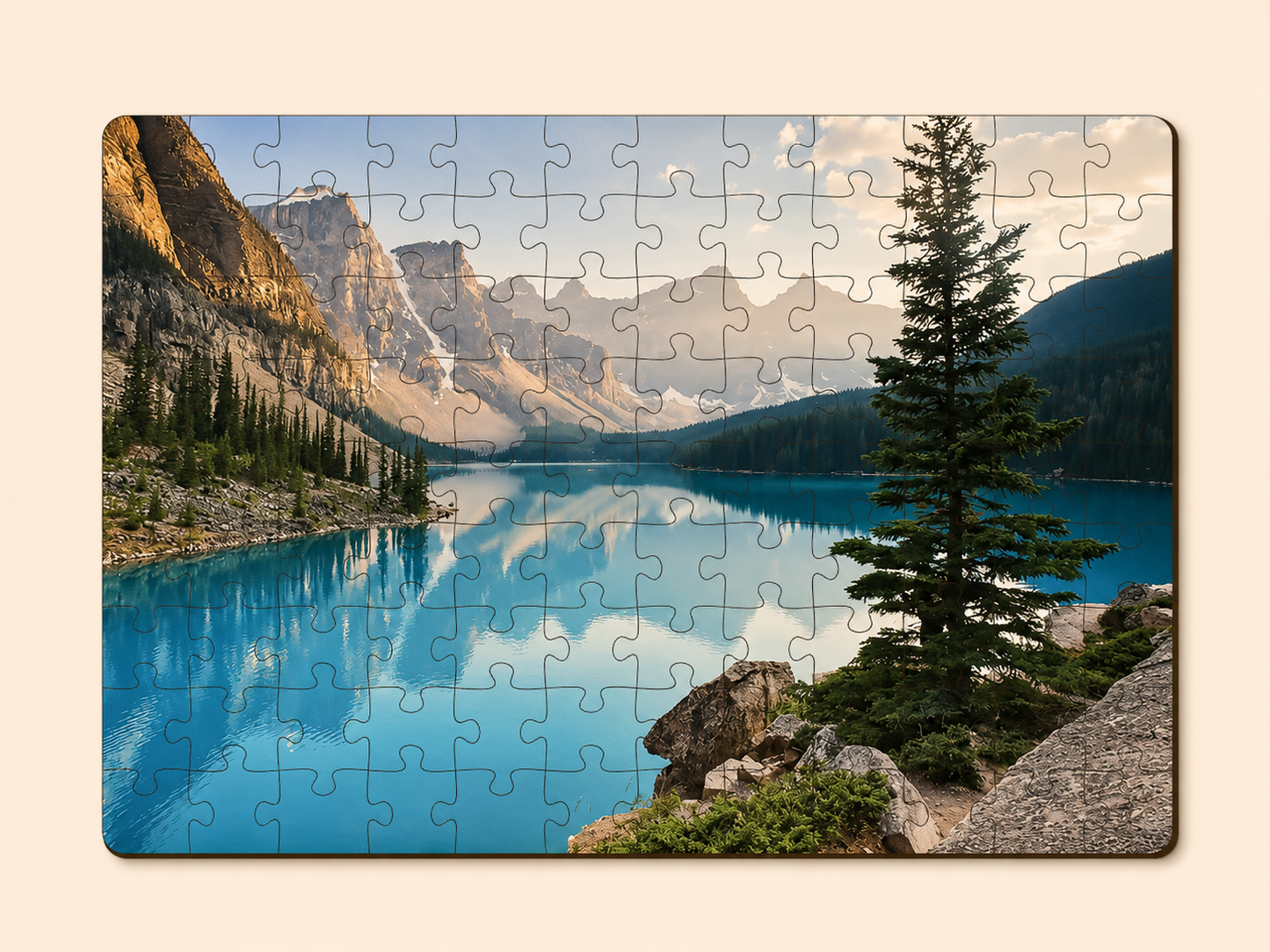 Moraine Lake 108 pieces puzzle 6+ Years