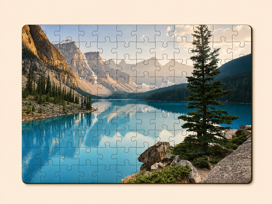 Moraine Lake 108 pieces puzzle 6+ Years