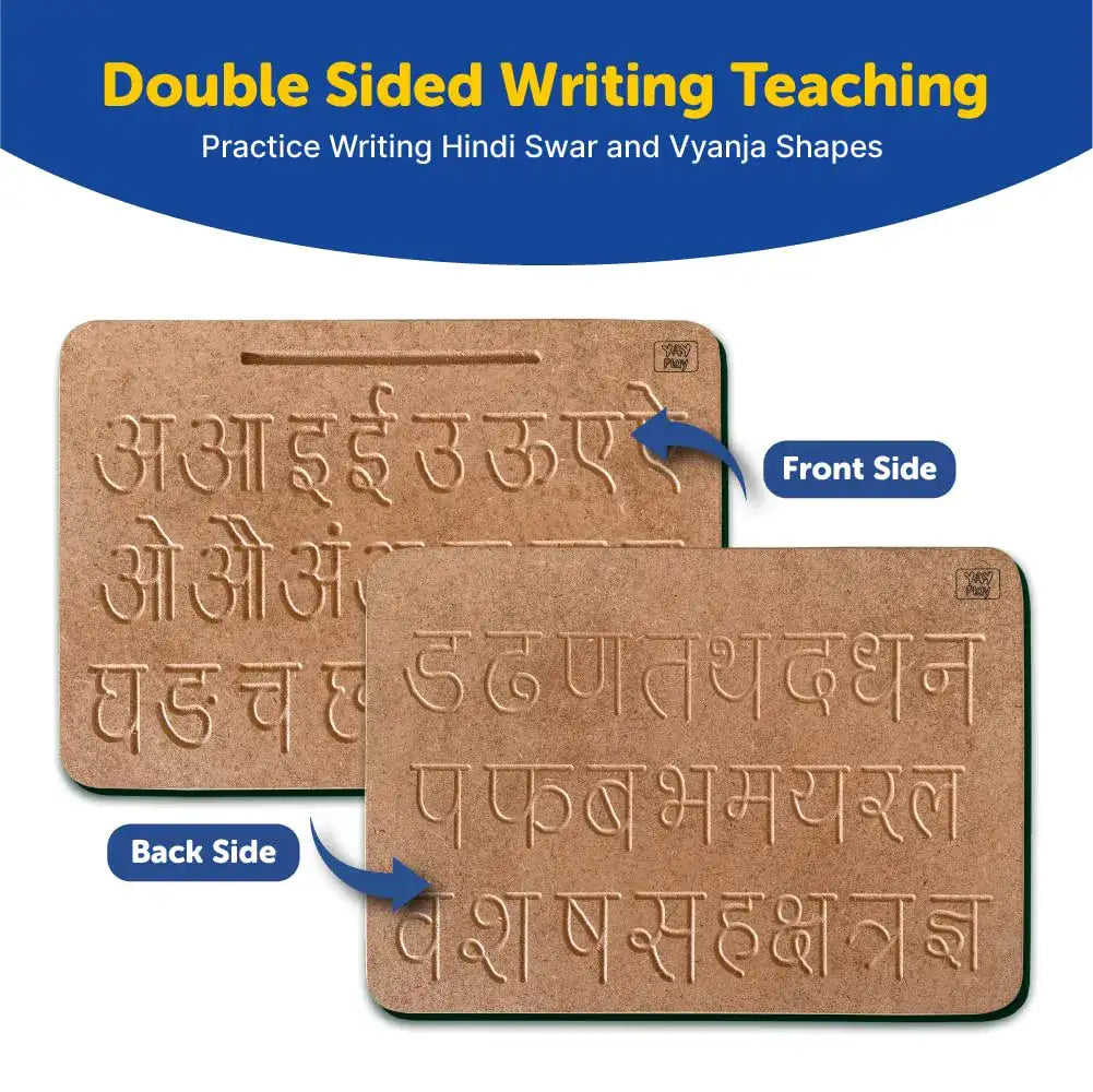 Hindi Varnmala and Vyanjan Tracing Board 3+ Years
