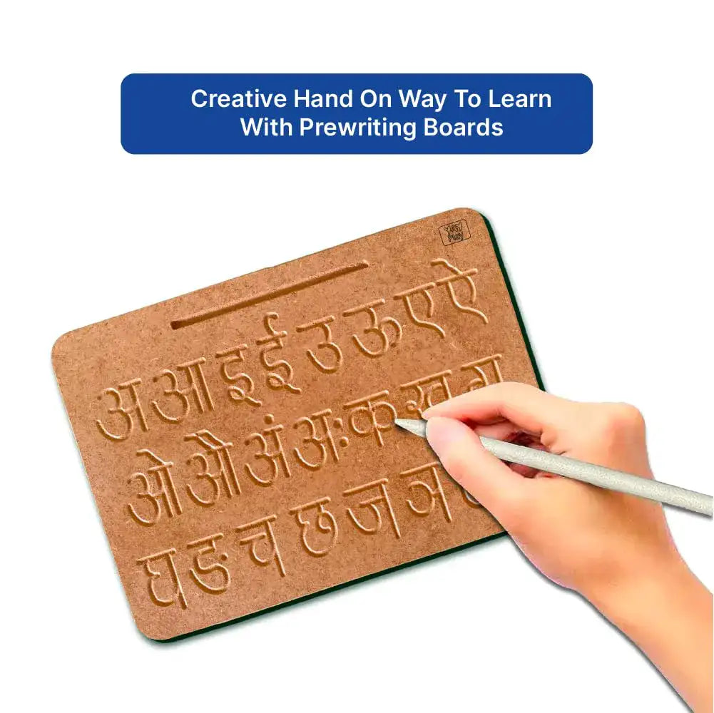 Hindi Varnmala and Vyanjan Tracing Board 3+ Years