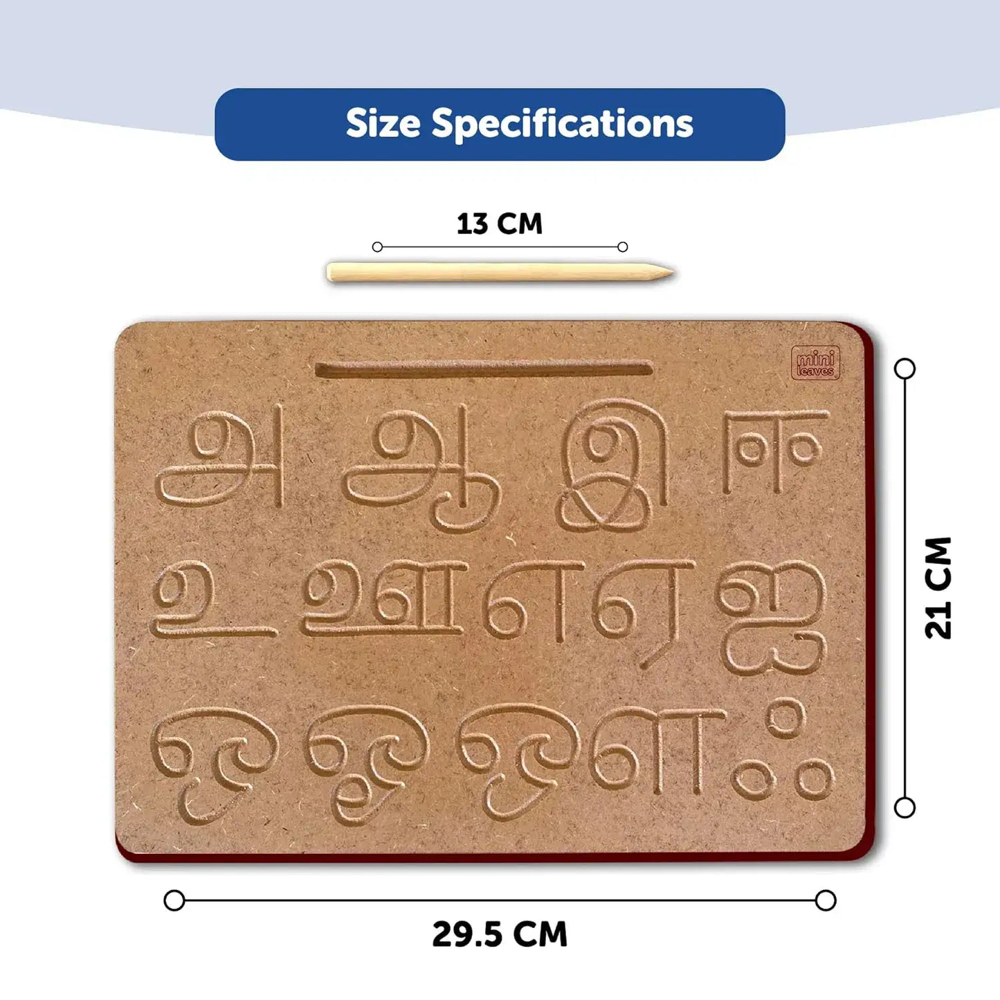 Tamil Alphabets Tracing Board 3+ Years