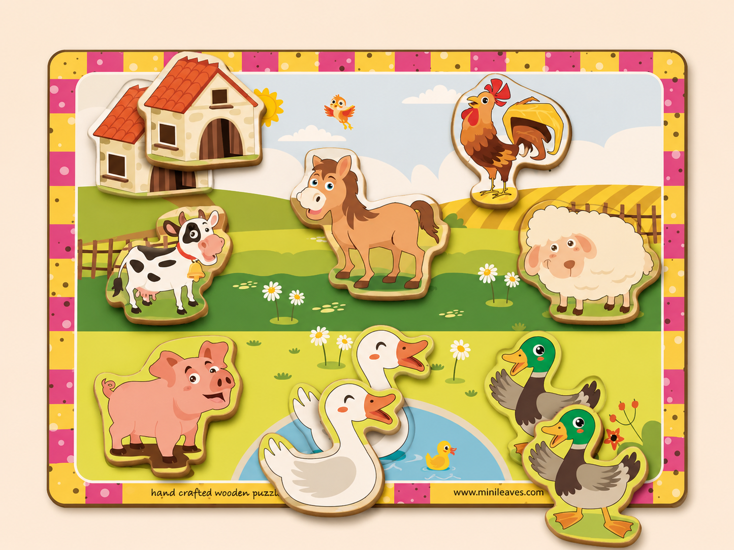 Farm Animal Chunky Puzzle (2+ Years)