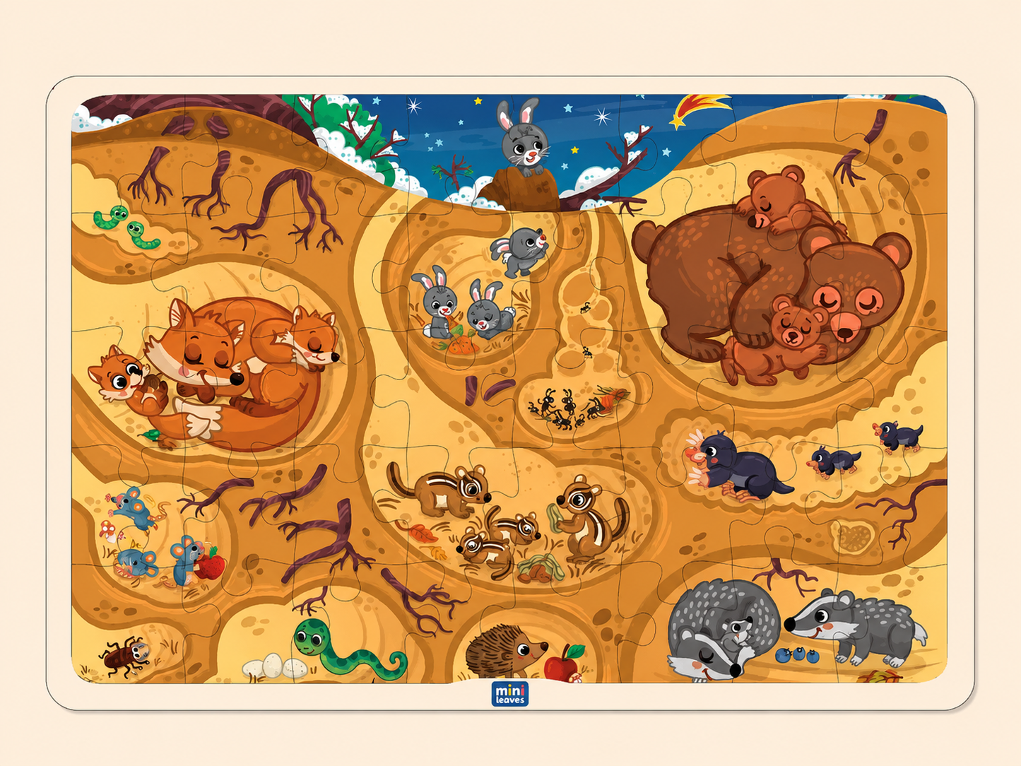 Baby Animals 35 pieces puzzle 3+ Years