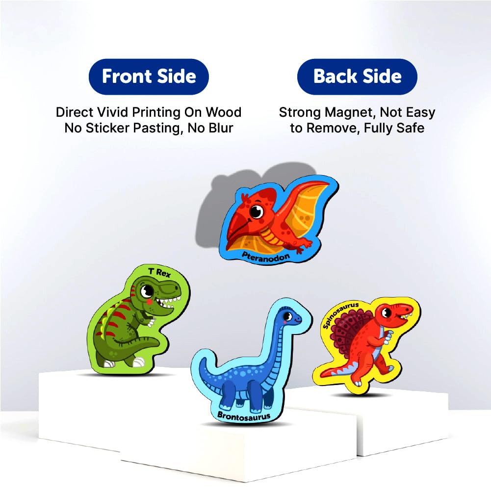 Dinosaur Fridge Magnet for 3+ Years Preschool Toys