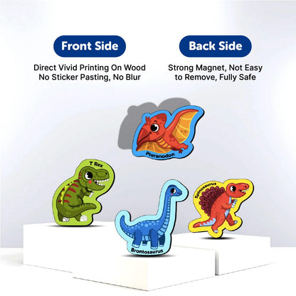 Dinosaur Fridge Magnet for 3+ Years Preschool Toys