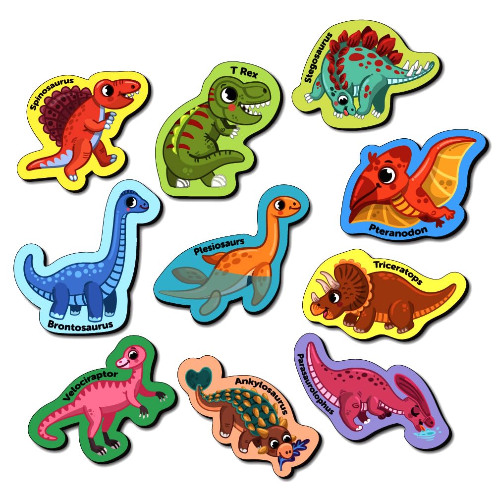 Dinosaur Fridge Magnet for 3+ Years Preschool Toys