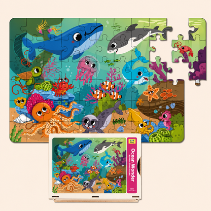 Ocean Wonder 60 Pieces Floor Puzzle 4 Years+