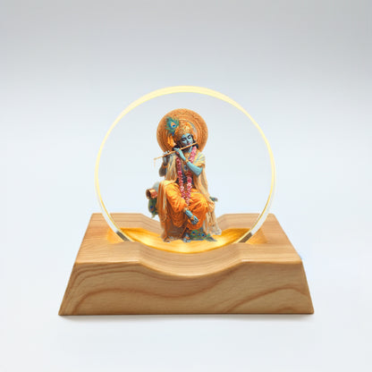 Krishna LED Light Lamp – Divine Flute Glow Home Décor Lamp | Yay Play