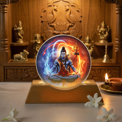 Shiva LED Light Lamp – Spiritual Night Light & Divine Home Décor | Yay Play