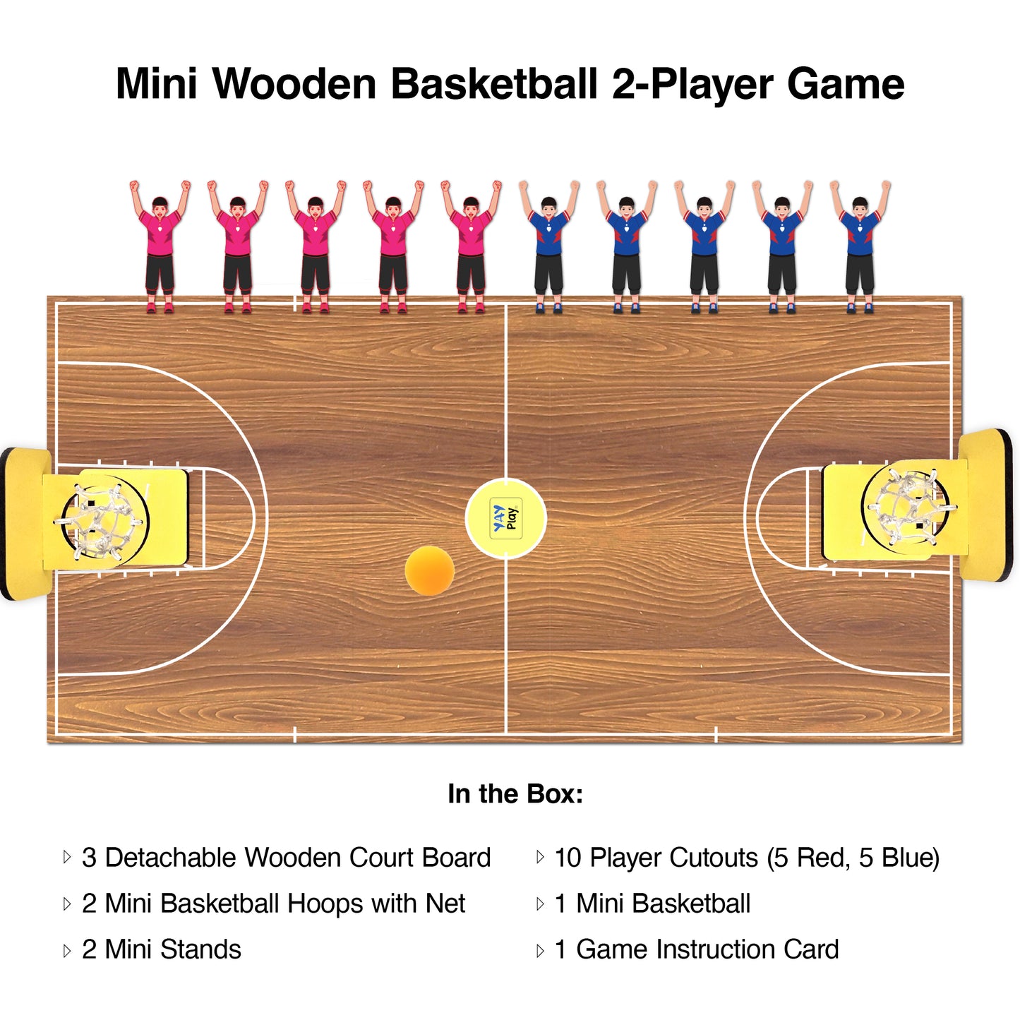YaY Play Mini Basketball - Multi Players Board Game