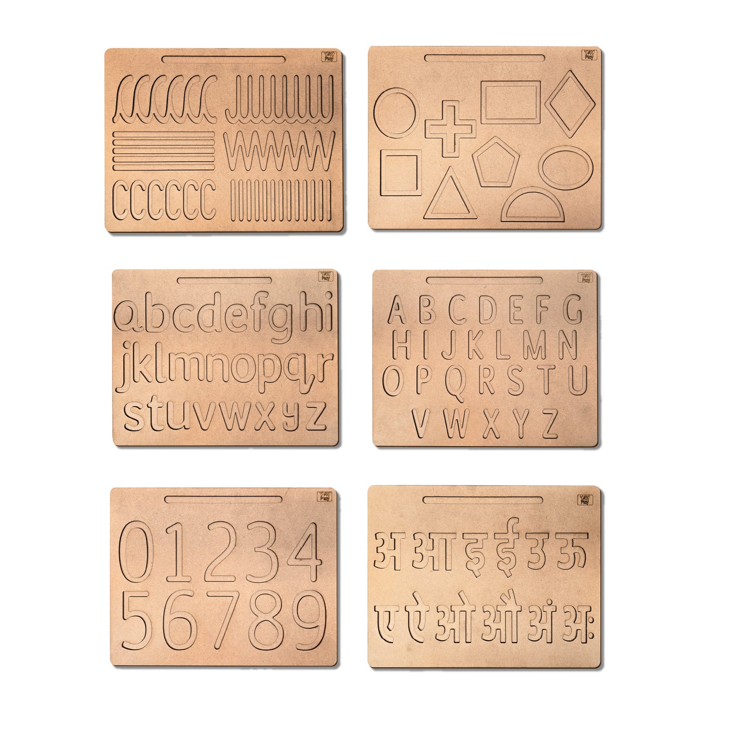 Wooden Tracing Board for Kids | Reading & Writing Board Toys 3+ Kids