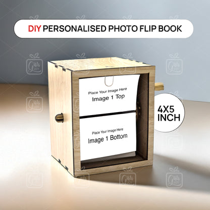 DIY Personalised Photo Flip Box