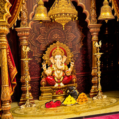 DIY 3D Wooden Miniature Ganesha Mandir Kit