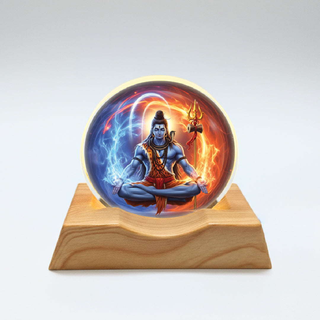 Shiva LED Light Lamp – Spiritual Night Light & Divine Home Décor | Yay Play