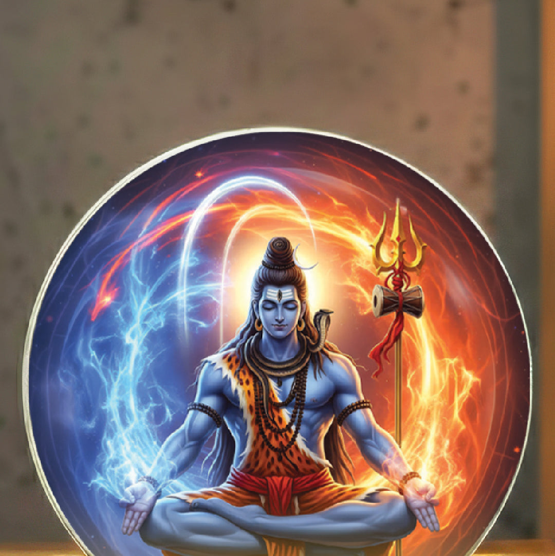 Shiva LED Light Lamp – Spiritual Night Light & Divine Home Décor | Yay Play