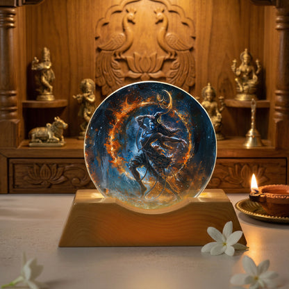 Shiva Tandav LED Light Lamp – Spiritual Night Lamp for Home Décor & Gifting | Yay Play