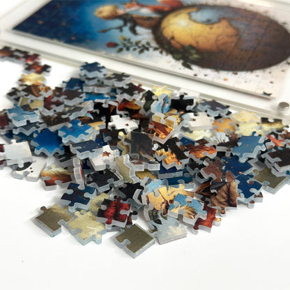 Acrylic Frame Puzzle | Magnetic Display Jigsaw Puzzle (140 Pieces) – Yay Play