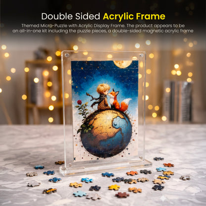 Acrylic Frame Puzzle | Magnetic Display Jigsaw Puzzle (140 Pieces) – Yay Play