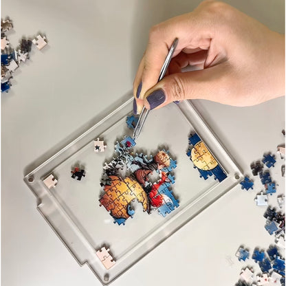 Acrylic Frame Puzzle | Magnetic Display Jigsaw Puzzle (140 Pieces) – Yay Play