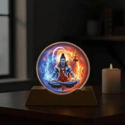 Shiva LED Light Lamp – Spiritual Night Light & Divine Home Décor | Yay Play