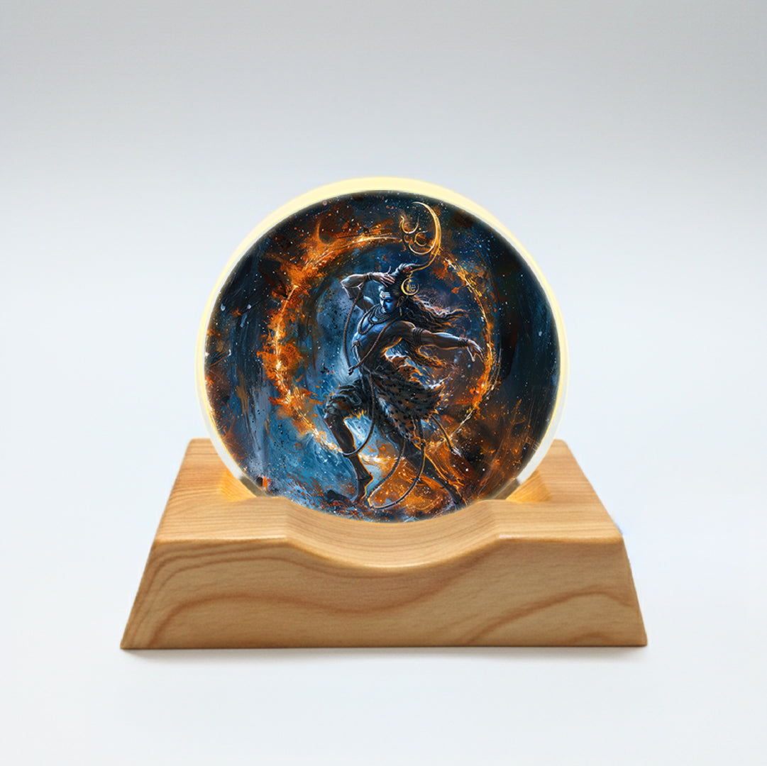 Shiva Tandav LED Light Lamp – Spiritual Night Lamp for Home Décor & Gifting | Yay Play
