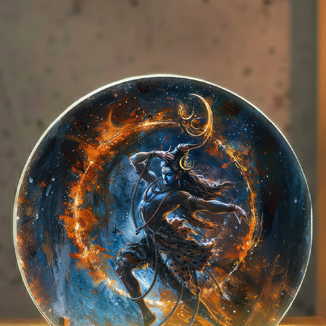Shiva Tandav LED Light Lamp – Spiritual Night Lamp for Home Décor & Gifting | Yay Play