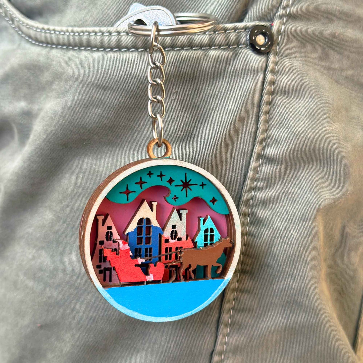 Creative Me DIY Chritmas Keychains - Art And Craft Kit 9-12 Years