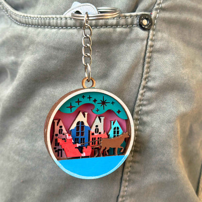 Creative Me DIY Chritmas Keychains - Art And Craft Kit 9-12 Years