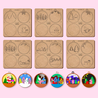 Creative Me DIY Chritmas Keychains - Art And Craft Kit 9-12 Years