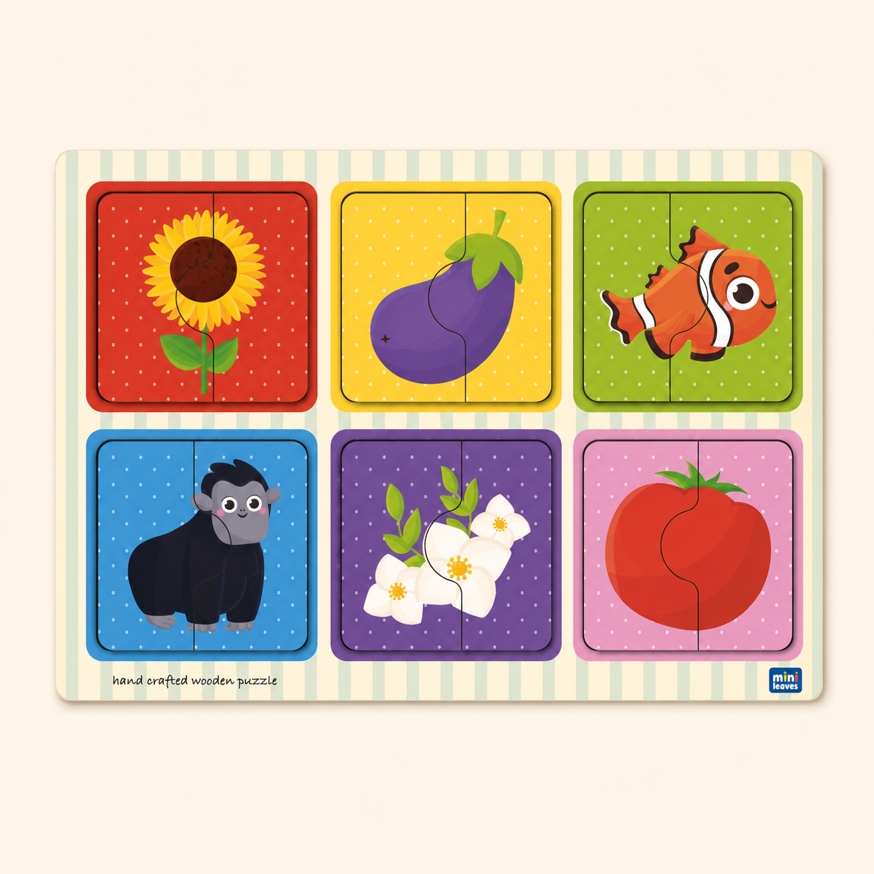 Colors Mix and Match 2 Piece Puzzles 2+ Years