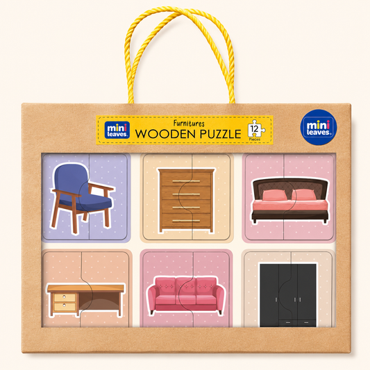 Furniture 2 Pieces Puzzles Set of 6 2+ Years