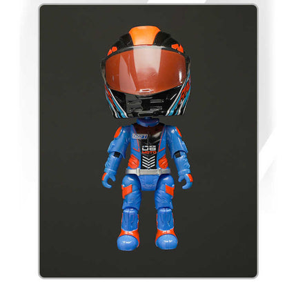 MotoGP Helmet Metal Mini Figure