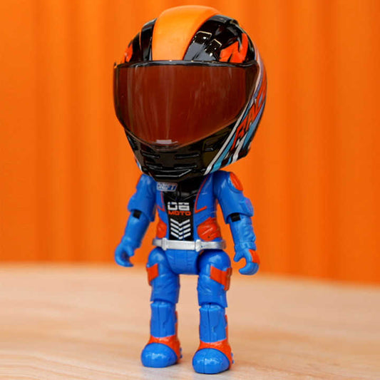 MotoGP Helmet Metal Mini Figure