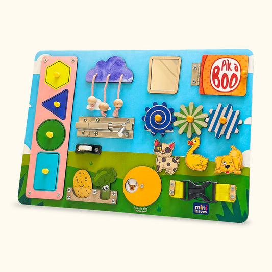 Busy Board For Toddlers