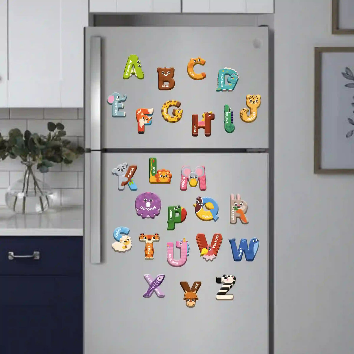 Fridge Magnets Letters R A-Z Alphabet Fridge Magnets 2+ Years – Mini Leaves – YaY Play