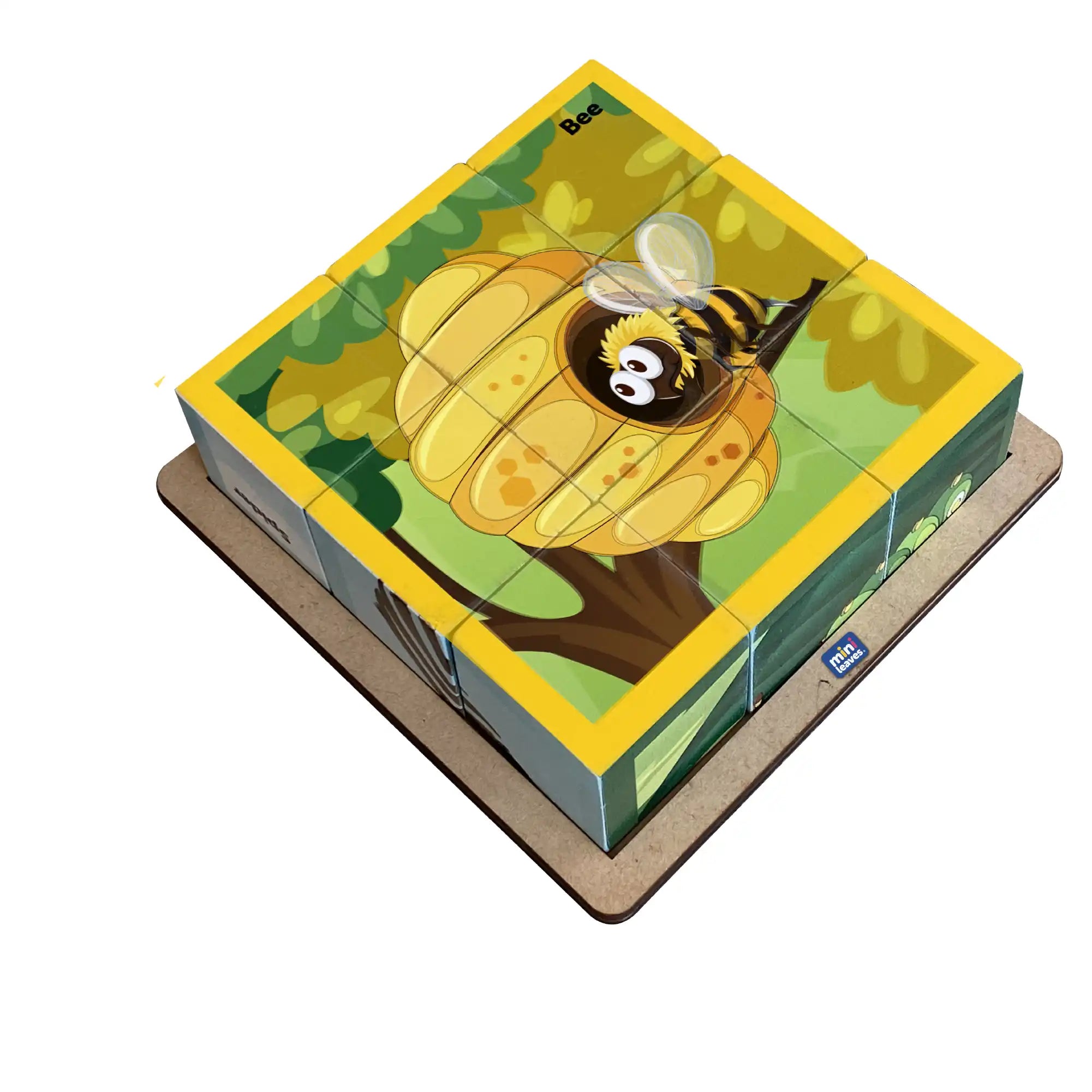 Cube Block Insects Animals 6 Sides with 6 Animal 2+ Years – Mini Leaves ...