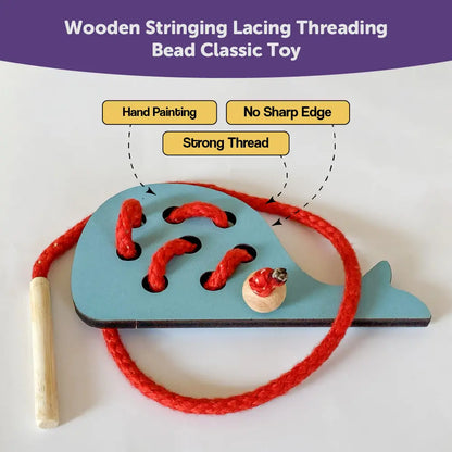 Snail Lacing Activity for Kids 3 Years