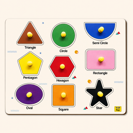 Geometric Shapes Pegboard