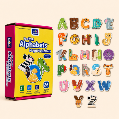 A-Z Alphabet Fridge Magnets 2+ Years