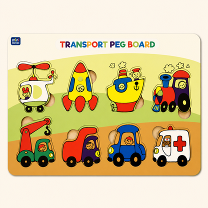 Transport Vehicles Puzzles 8 Pieces