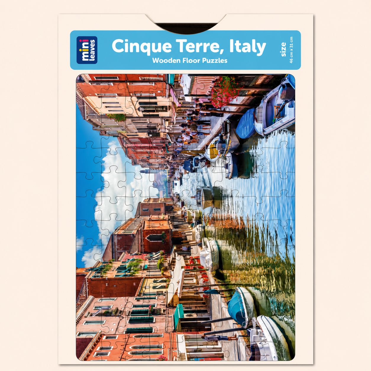 Cinque Terre , Italy 252 pieces puzzle 6+ Years