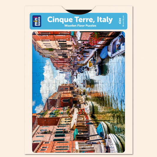 Cinque Terre , Italy Wooden Jigsaw Puzzles 6+ Years