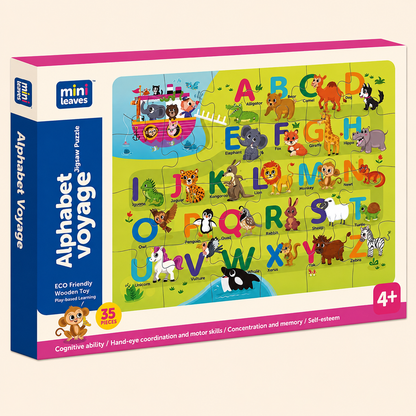 Alphabets Voyage 24 Pieces Puzzle 3+ Years